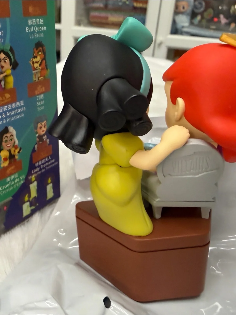 Disney Villains Drizella & Anastasia Collectible Figure - Red, Yellow